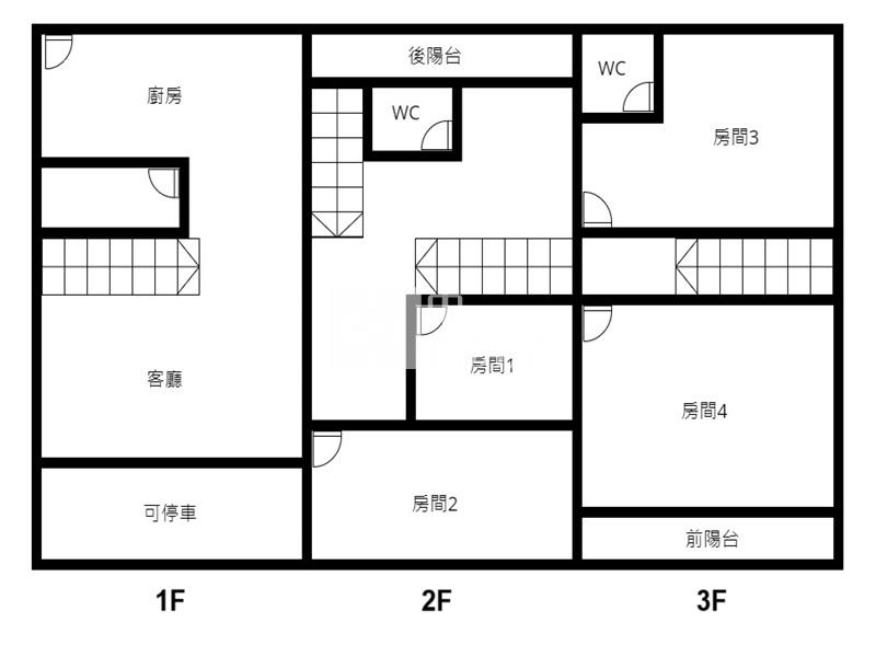 屏東房屋-勝利星村新整透天房屋室內格局與周邊環境