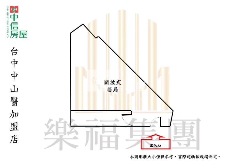 七期市政府站大空間商辦房屋室內格局與周邊環境