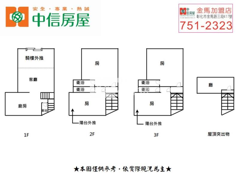 正德高中店墅房屋室內格局與周邊環境