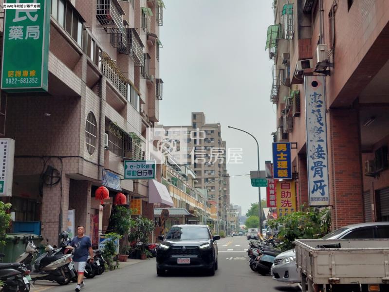 9C91 台中科大二校區店面房屋室內格局與周邊環境