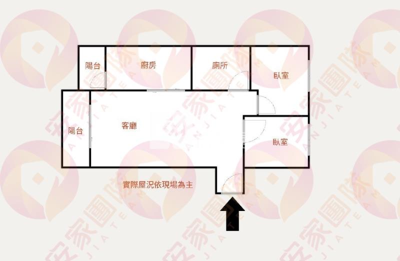 【安家】過嶺NY好漾高樓層2房車房屋室內格局與周邊環境