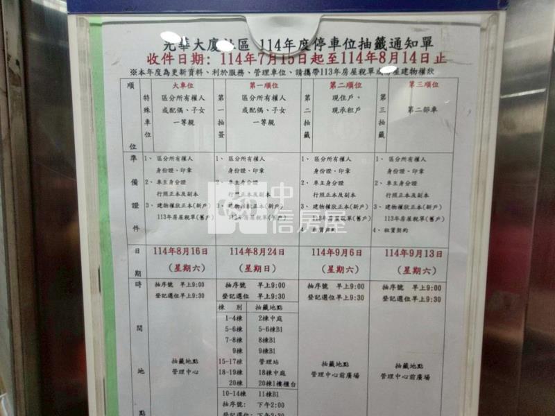 ●光華國宅前區三房房屋室內格局與周邊環境