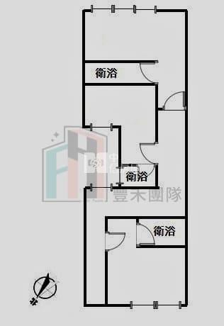 【豐禾】中壢市區SOGO商圈收租3套房房屋室內格局與周邊環境