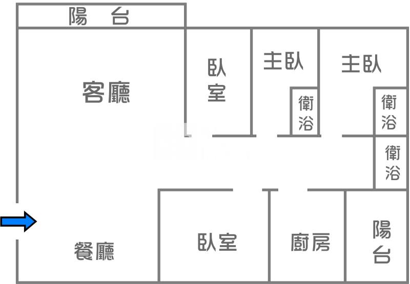 衛武營4房公園首排光亮好宅房屋室內格局與周邊環境