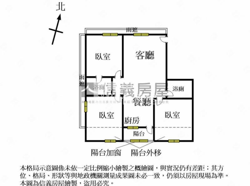 大有可為‧南屯捷運站3房採光戶房屋室內格局與周邊環境
