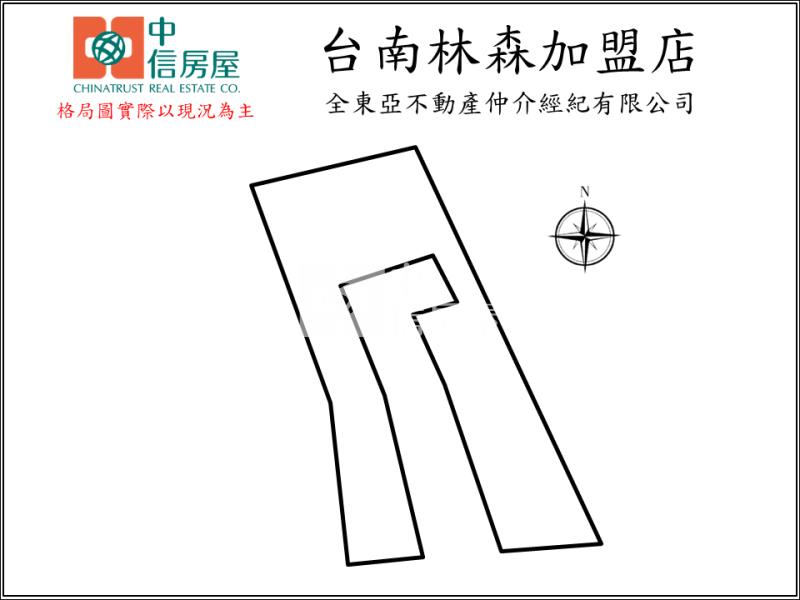 新營市中心商業區建地房屋室內格局與周邊環境