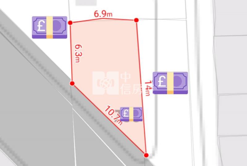 新營富強街建地房屋室內格局與周邊環境