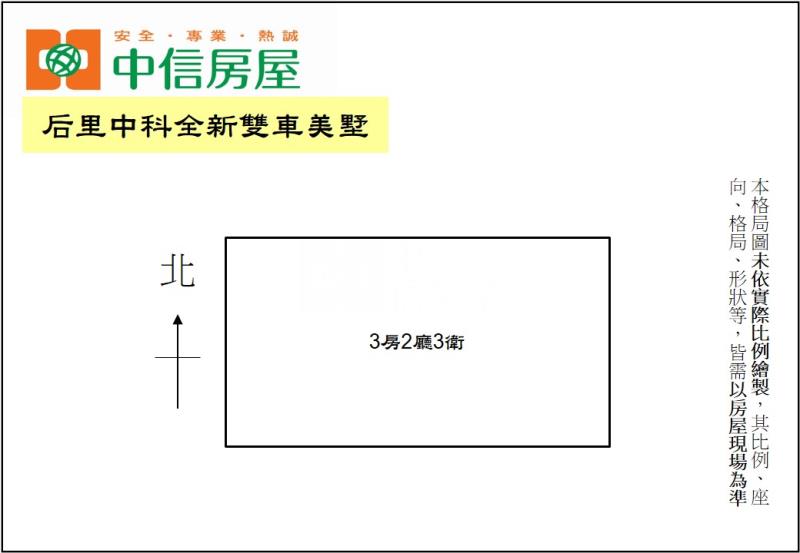 后里中科全新雙車美墅房屋室內格局與周邊環境