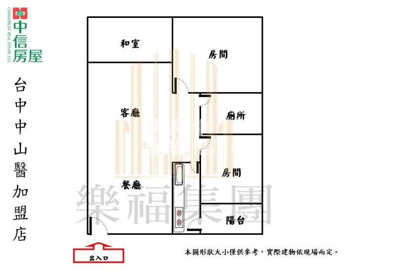 面綠園道長億綠茵高樓層2+1房視野戶房屋室內格局與周邊環境