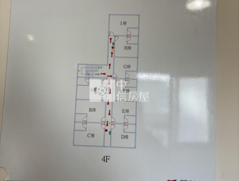 中壢民有街透天收租36間套房房屋室內格局與周邊環境