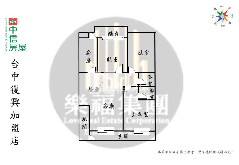 (太子吉園)馬卡龍公園低總價三房美寓房屋室內格局與周邊環境