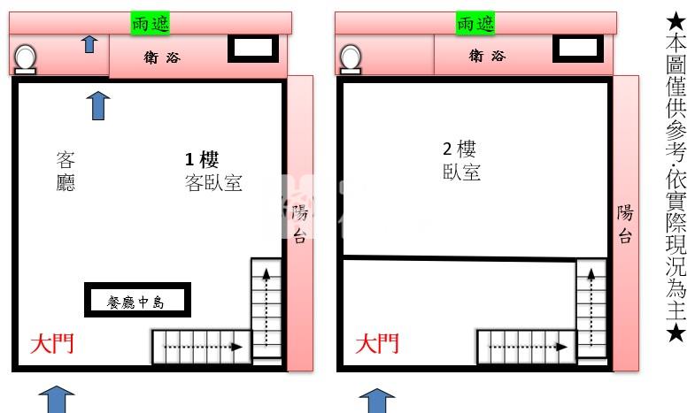 礁溪山那邊邊間高樓層美海景房屋室內格局與周邊環境
