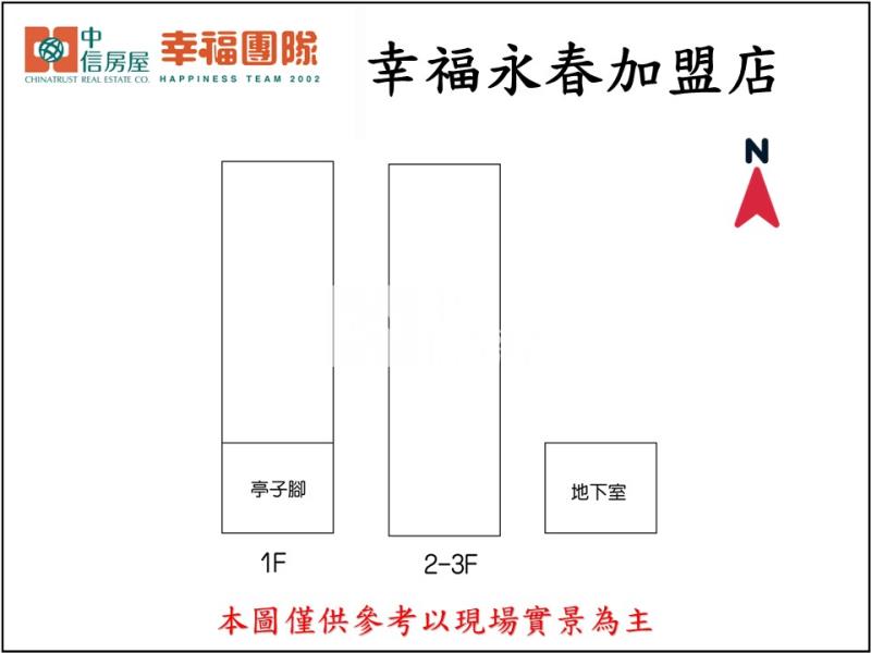 西區審計新村黃金透店房屋室內格局與周邊環境