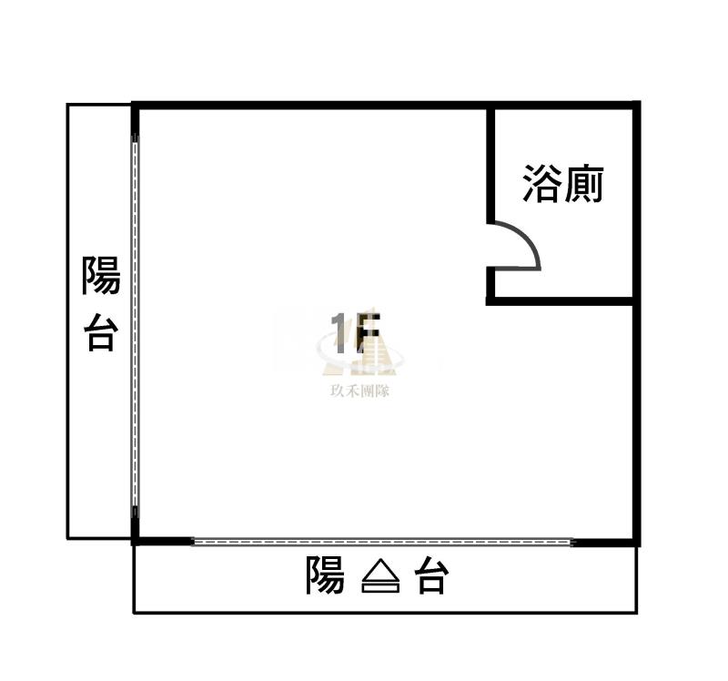 【玖禾】客運園區璟都凱悅店面工作室辦公室S2房屋室內格局與周邊環境