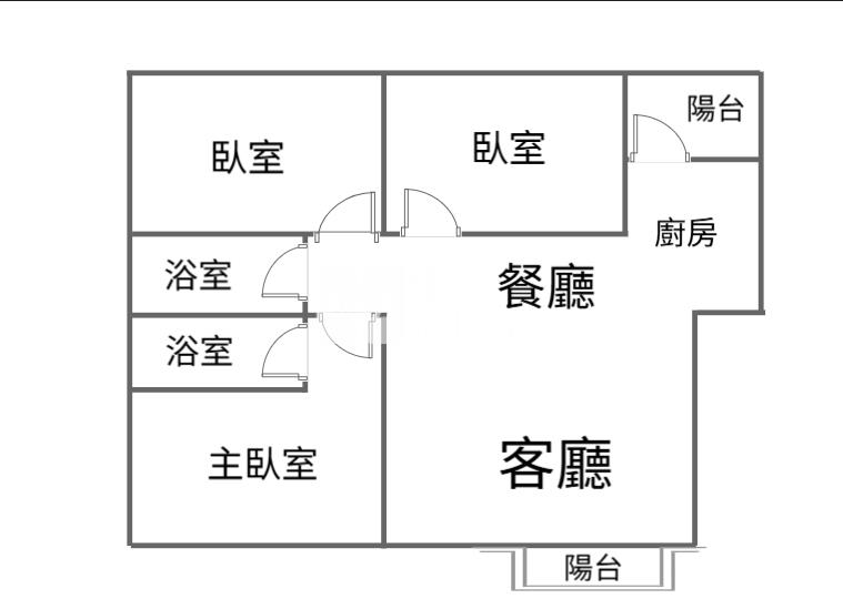 宋屋國小旁大三房美公寓房屋室內格局與周邊環境