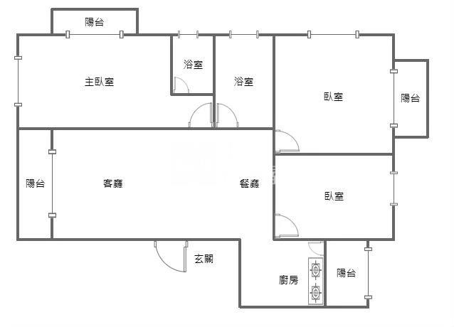 楊梅秀才路電梯3房房屋室內格局與周邊環境