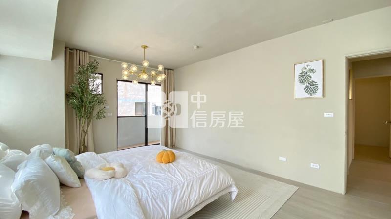 北太平奶油風溫馨角間大四房車位三陽台房屋室內格局與周邊環境