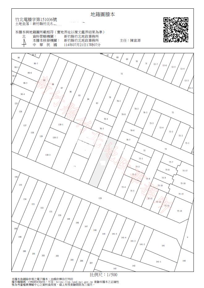 竹北增值翰林段臨路建地房屋室內格局與周邊環境