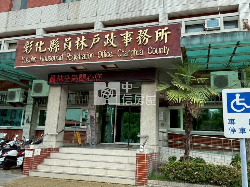 員林市中心大同學區大坪數松柏雙子星華廈房屋室內格局與周邊環境