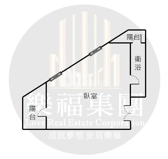 藝術貴族稀有雙陽台套房房屋室內格局與周邊環境