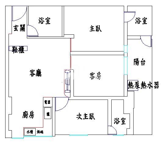 高鐵旁大草坪1樓挑高3房3衛平車房屋室內格局與周邊環境