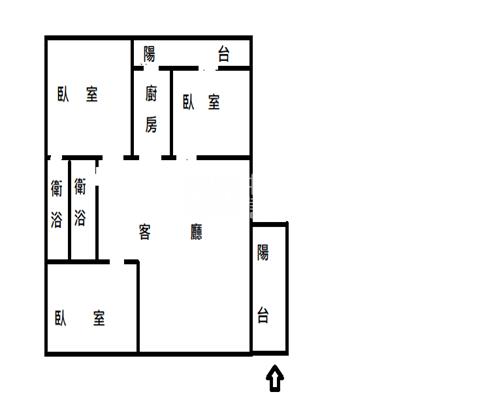 潮州鴻運景觀平車大樓房屋室內格局與周邊環境