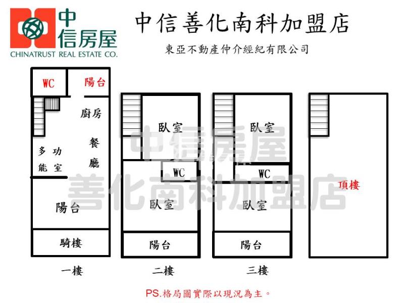 屏東鹽埔5米面寬美裝透天房屋室內格局與周邊環境