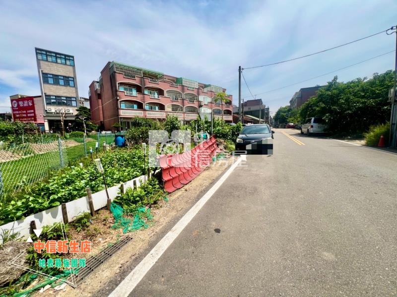 新屋市區雙面臨路小坪數住宅區建地房屋室內格局與周邊環境