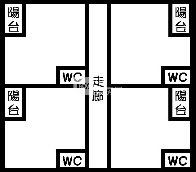 大村電梯輕屋齡公寓收租4套房房屋室內格局與周邊環境