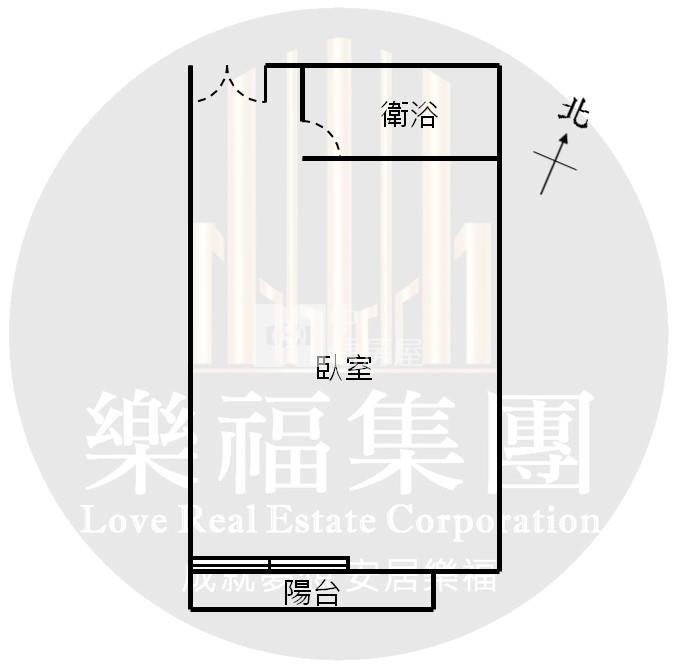 一中核商圈低總價電梯套房房屋室內格局與周邊環境
