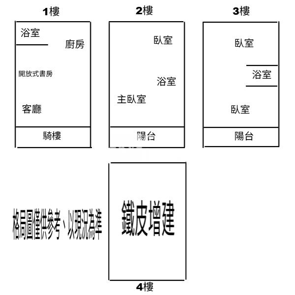 鹽埔高雅5米面寬美透天房屋室內格局與周邊環境