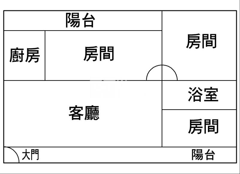 南京路3房健康公寓房屋室內格局與周邊環境