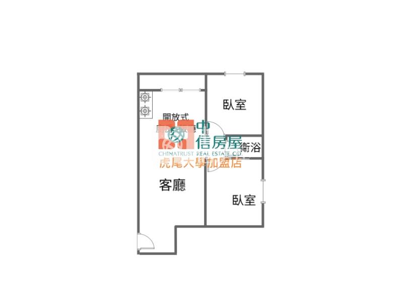 虎尾高鐵二房房屋室內格局與周邊環境