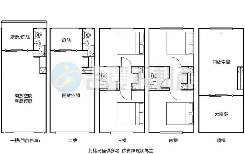 龍岡忠貞長紅計畫輕屋齡美透店房屋室內格局與周邊環境