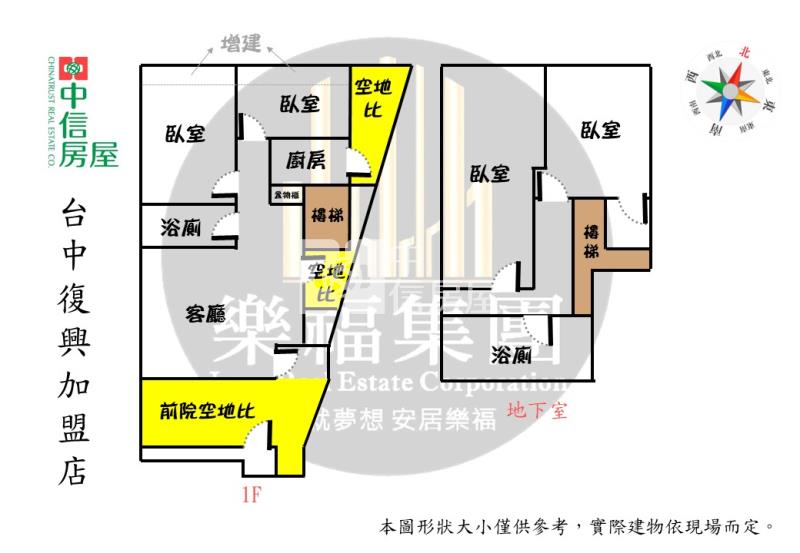 LaLaport旁全新整理四房美宅房屋室內格局與周邊環境