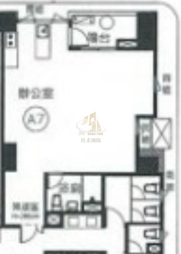 【玖禾】青埔A18高鐵站前辦公室房屋室內格局與周邊環境