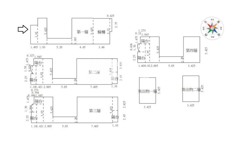 頭家厝全新電梯透套A房屋室內格局與周邊環境