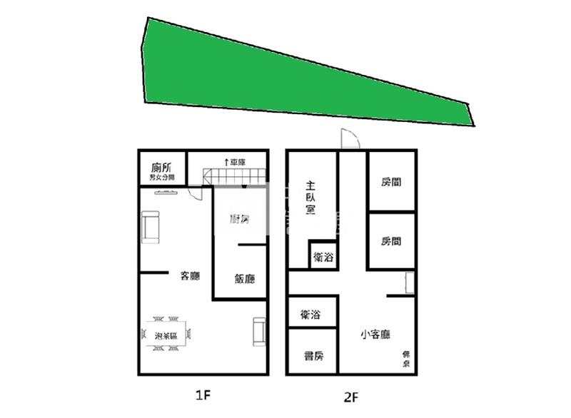 屏東土地-萬金教堂芬多精農舍房屋室內格局與周邊環境