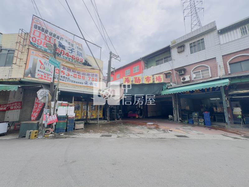 華勛市場合法夾層雙店面房屋室內格局與周邊環境