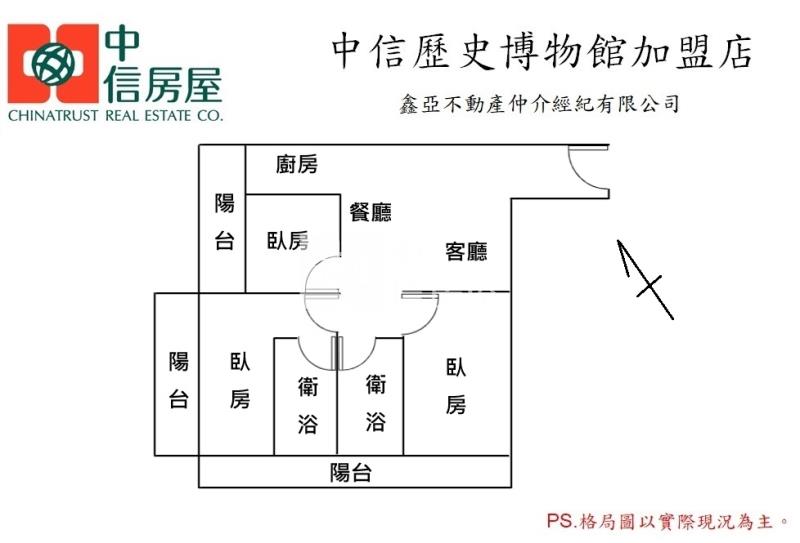 東勢寮輕裝潢全新三房平車房屋室內格局與周邊環境