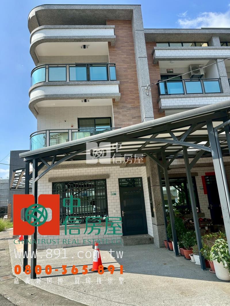 大林邊間三角窗雙車庫別墅房屋室內格局與周邊環境