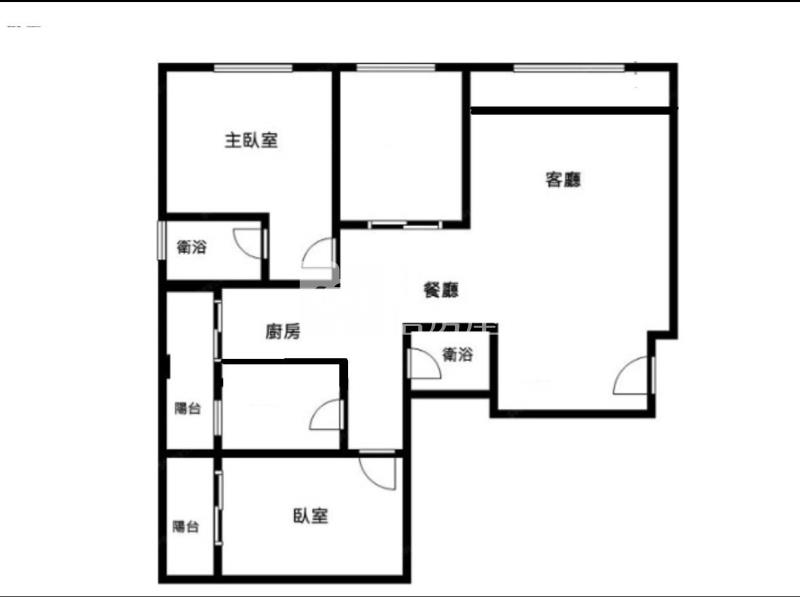 SOGO海華巴黎四房房屋室內格局與周邊環境