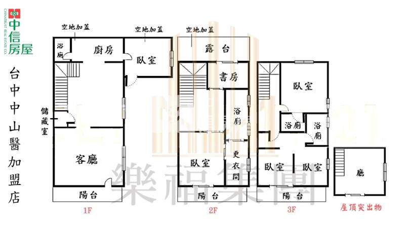 八期豐富公園邊間大地坪雙車庭院別墅房屋室內格局與周邊環境