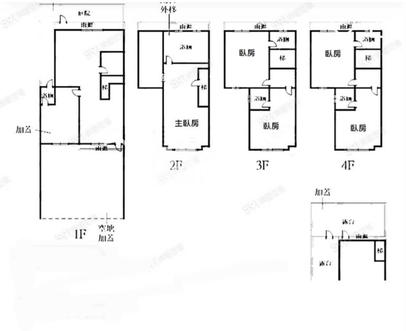 智慧林園-南上路邊間美大別墅房屋室內格局與周邊環境