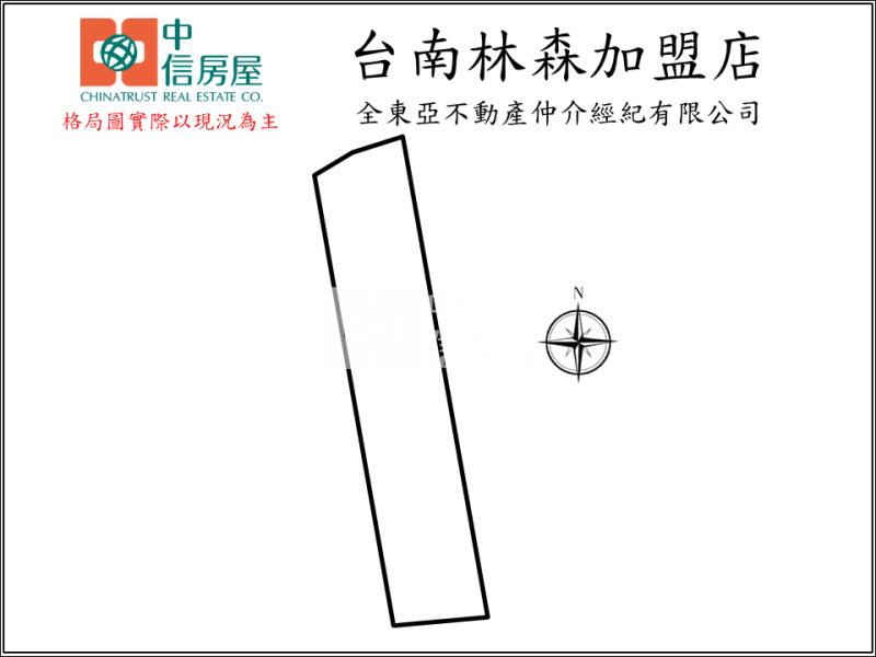 安南區本原街10米路大面寬千坪都內農地房屋室內格局與周邊環境