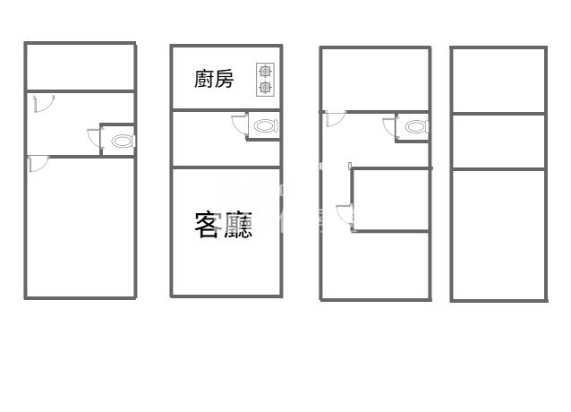 中壢車站大透店房屋室內格局與周邊環境