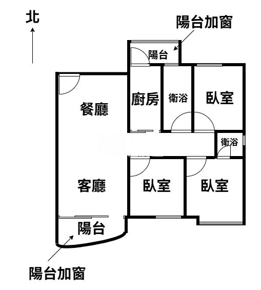 海光一村高樓綠景3房+車位房屋室內格局與周邊環境