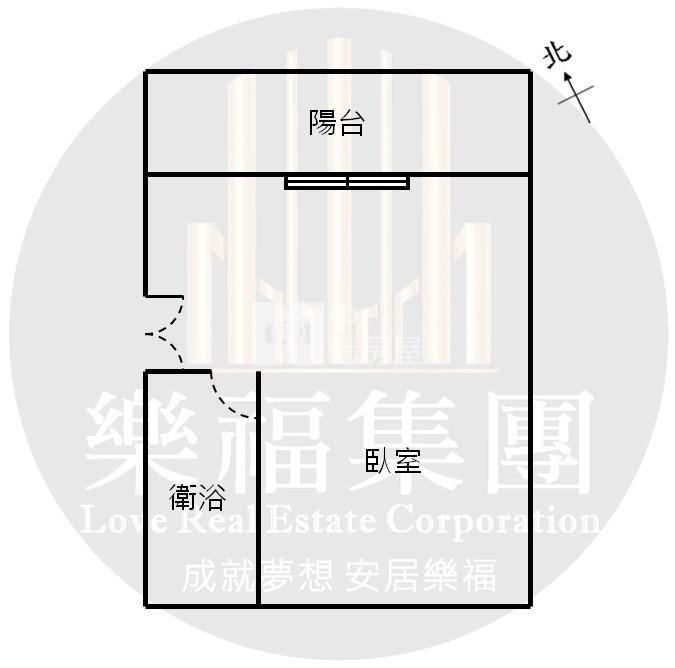 居仁學區｜SRC造｜高樓層優質標準套房房屋室內格局與周邊環境