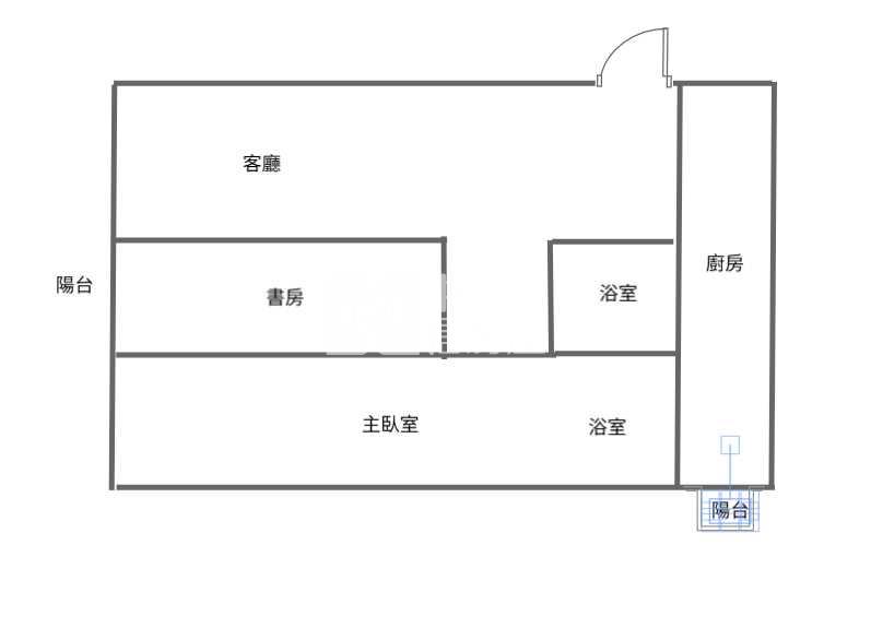 青埔A19兩房2衛+車 藍海帝國7房屋室內格局與周邊環境
