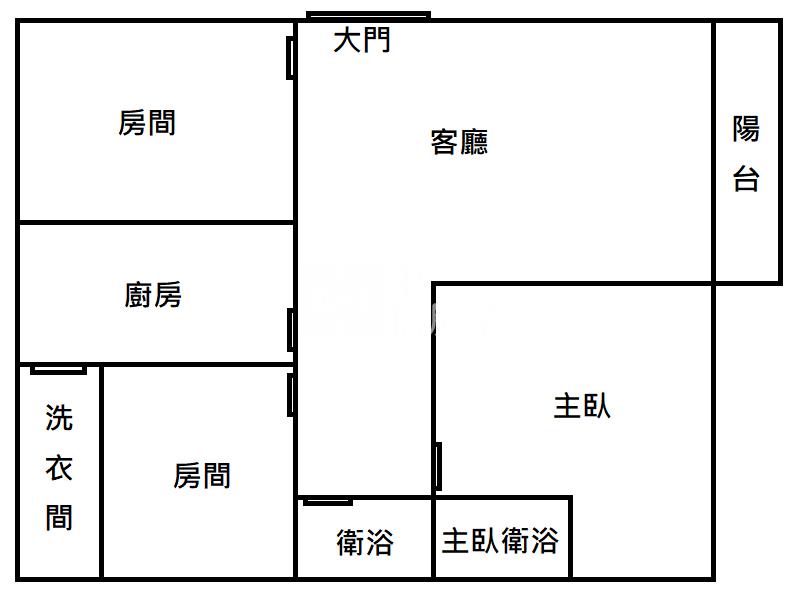 高雄房屋 新光諾貝爾16樓房屋室內格局與周邊環境